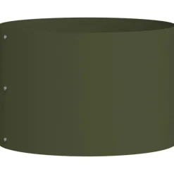 Pelouses & Jardins-vidaXL Anneau de jardinière 30 x 30 x 20 cm Vert olive