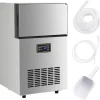 vidaXL Appareil à glaçons argenté 45 kg / 24 h