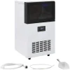 Arts De La Table & Arts Culinaires-vidaXL Appareil à glaçons Noir 45 kg / 24 h