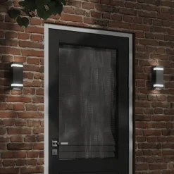 vidaXL Applique murale d'extérieur acier inoxydable