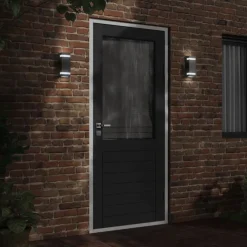 vidaXL Applique murale d'extérieur acier inoxydable