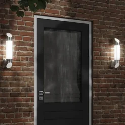 vidaXL Applique murale d'extérieur é acier inoxydable
