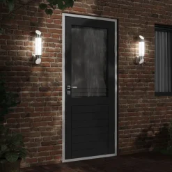 vidaXL Applique murale d'extérieur é acier inoxydable