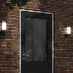 vidaXL Applique murale d'extérieur acier inoxydable