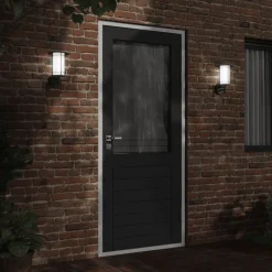 vidaXL Applique murale d'extérieur acier inoxydable