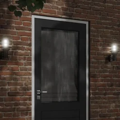 vidaXL Applique murale d'extérieur acier inoxydable