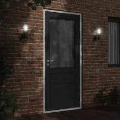 vidaXL Applique murale d'extérieur acier inoxydable