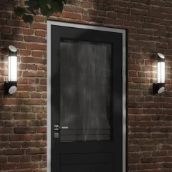 vidaXL Applique murale d'extérieur acier inoxydable