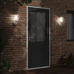 vidaXL Applique murale d'extérieur é acier inoxydable