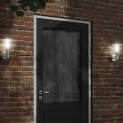 vidaXL Applique murale d'extérieur é acier inoxydable