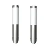 Luminaires-vidaXL Applique murale d'extérieur 2 pcs Acier inoxydable