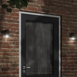 Luminaires-vidaXL Applique murale d'extérieur aluminium moulé sous pression