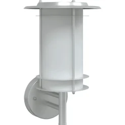 vidaXL Applique murale d'extérieur é acier inoxydable