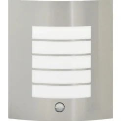 Luminaires-vidaXL Applique Murale Extérieure Argenté 23.5 x 9 x 26 cm Acier inoxydable