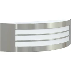 Luminaires-vidaXL Applique Murale Extérieure Argenté 32 x 10 x 10 cm Acier inoxydable