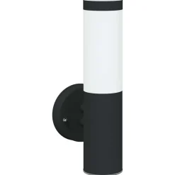 Luminaires-vidaXL Applique Murale Extérieure 15 x 7,5 x 33 cm Noir