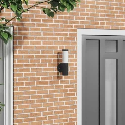 Luminaires-vidaXL Applique Murale Extérieure 15 x 7,5 x 33 cm Noir