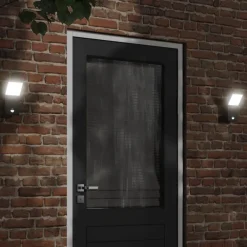 vidaXL Applique murale LED d'extérieur avec capteurs