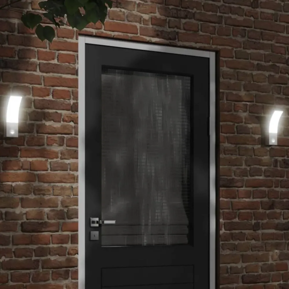 vidaXL Applique murale LED d'extérieur avec capteurs