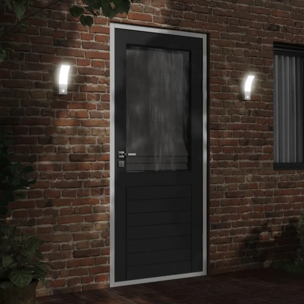 vidaXL Applique murale LED d'extérieur avec capteurs