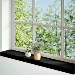 Matériaux De Construction-vidaXL Appuis de fenêtre 2 pcs bois de chêne massif Marron foncé
