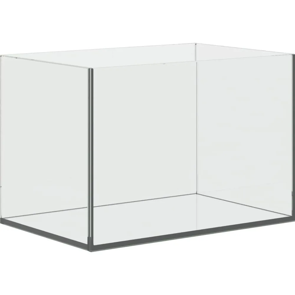 Articles Pour Animaux De Compagnie-vidaXL Aquarium avec stockage Transparent 30 x 20 x 20 cm Verre