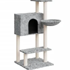vidaXL Arbre à chat avec griffoirs en sisal 108,5 cm