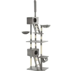 vidaXL Arbre à chat avec griffoirs en sisal 230-260 cm