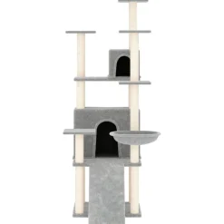 vidaXL Arbre à chat avec griffoirs en sisal 154 cm