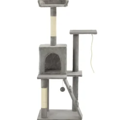 vidaXL Arbre à chat avec griffoirs en sisal 120 cm