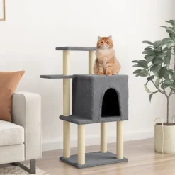 vidaXL Arbre à chat avec griffoirs en sisal 97 cm