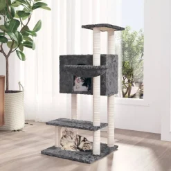 vidaXL Arbre à chat avec griffoirs en sisal 108,5 cm