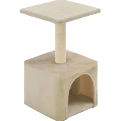 Articles Pour Animaux De Compagnie-vidaXL Arbre à chat avec griffoirs en sisal 55 cm Beige