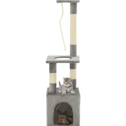 vidaXL Arbre à chat avec griffoirs en sisal 109 cm