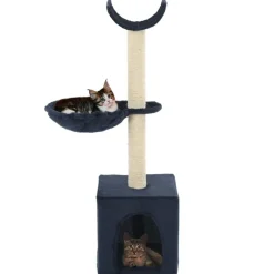 vidaXL Arbre à chat avec griffoirs en sisal 105 cm