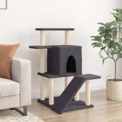 vidaXL Arbre à chat avec griffoirs en sisal 97 cm