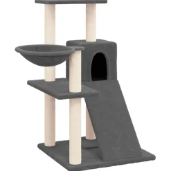 vidaXL Arbre à chat avec griffoirs en sisal 82 cm