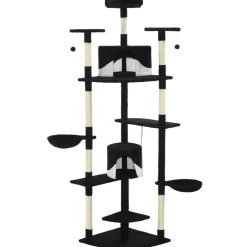 vidaXL Arbre à chat avec griffoirs en sisal 203 cm