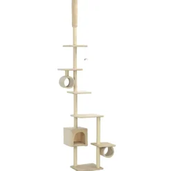 vidaXL Arbre à chat avec griffoirs en sisal 260 cm