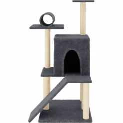 vidaXL Arbre à chat avec griffoirs en sisal 110,5 cm
