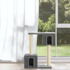 vidaXL Arbre à chat avec griffoirs en sisal 60 cm