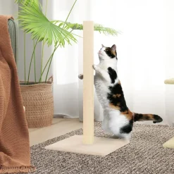 Articles Pour Animaux De Compagnie-vidaXL Arbre à chat Crème 35x35x70 cm Cr&egrave;me