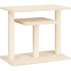 vidaXL Arbres à chat avec plates-formes crème 62,5 cm