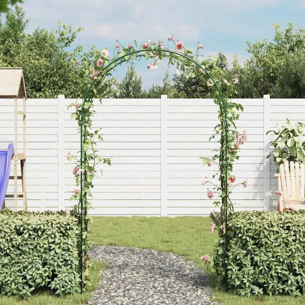 vidaXL Arche de jardin 2 pcs pour plantes grimpantes