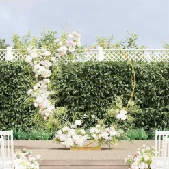 vidaXL Arche de mariage 195 x 35 x 211 cm Acier