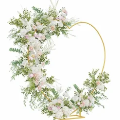 vidaXL Arche de mariage 195 x 35 x 211 cm Acier