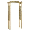 vidaXL Arche en treillis 110x60x210 cm Bois de pin massif imprégné