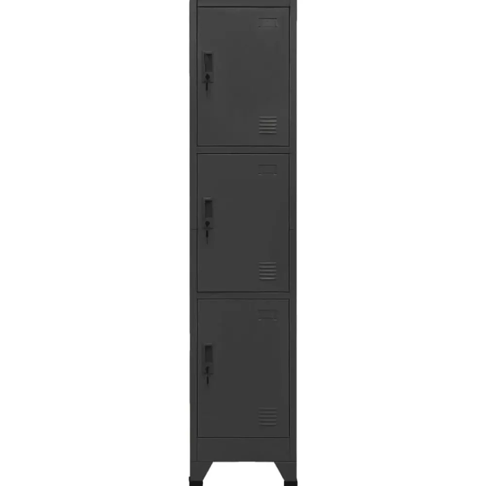 vidaXL Armoire à casiers 38x45x180 cm Acier