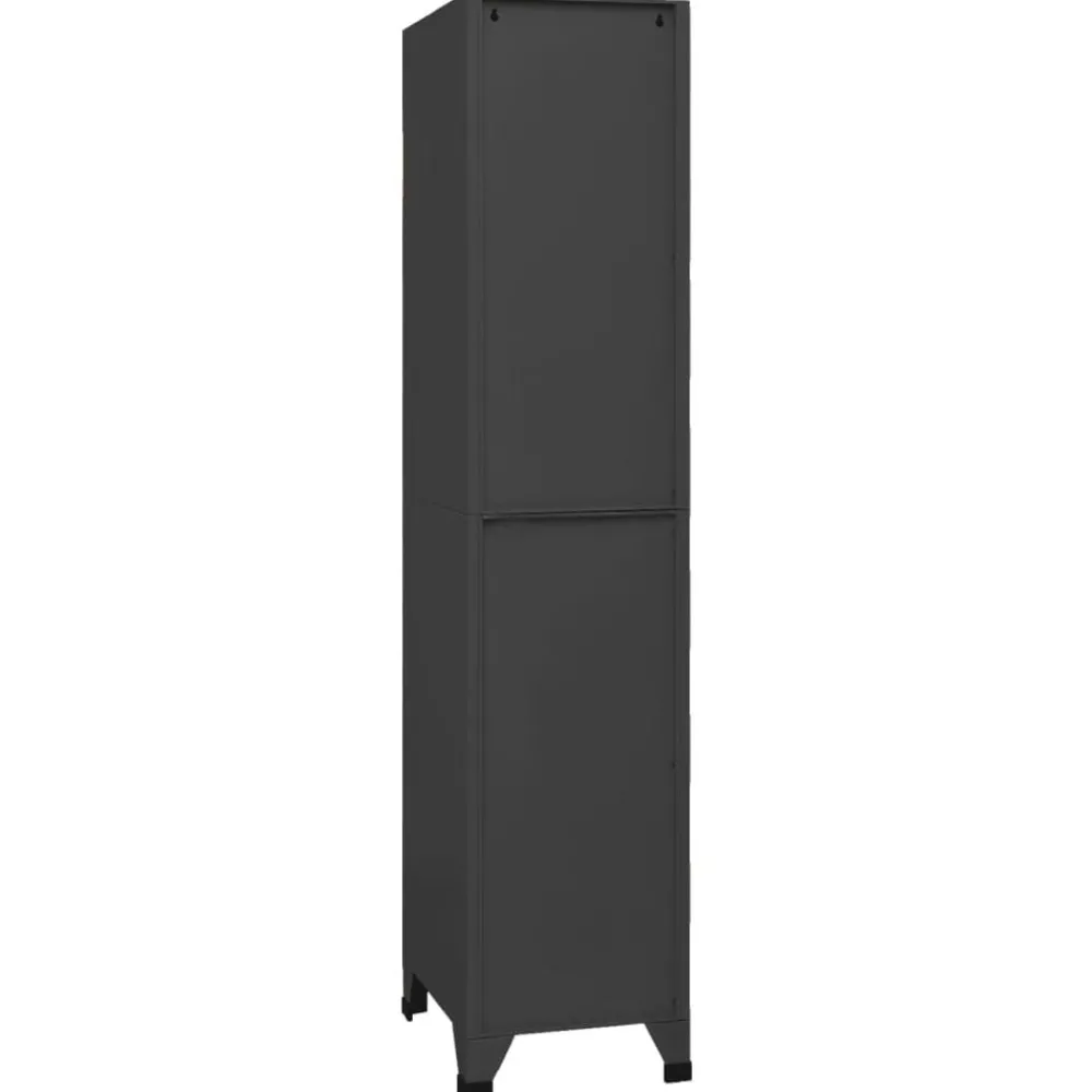 vidaXL Armoire à casiers 38x45x180 cm Acier