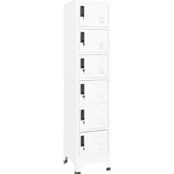 vidaXL Armoire à casiers 38x40x180 cm Acier